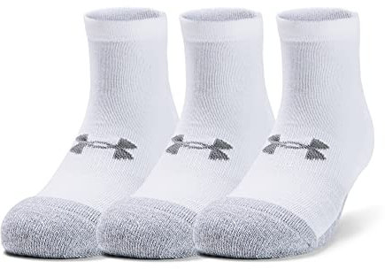 Under Armour Unisex UA Heatgear Locut Socken - Weiß - L