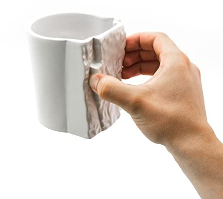 Keramik Tasse zum Klettern, Motiv: Rock Climber