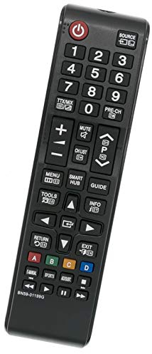 ALLIMITY TM1240A BN59-01199G Remote Control Replace for Samsung 3D Smart TV UE65JU6050U UE65JU6000U UE55JU6050U UE55JU6000W UE49J5200AW UE48JU6075 UE48JU6050U UE48JU6000W UE48JU6000 UE48J5205AK
