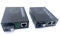 Elfcam® - Pack of 2 Gigabit Ethernet LWL Media Converter 10/100/1000 Mbps Including Mini-GBIC (SFP) for Connecting LWL SM Cables with SC Connectors 20km,(1 RJ45 Port *2 RJ45 Ports)