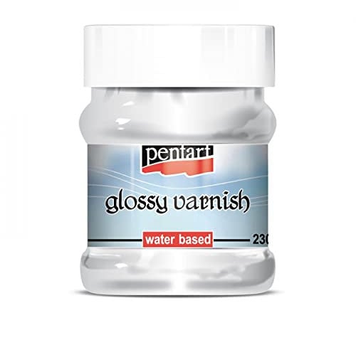 Vernis brillant à base d'eau 230 ml