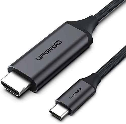 UPGROW - Cable USB-C a HDMI, 1,2 m, compatible con resolución 4K a 60 Hz, para MacBook Pro, MacBook Air, iPad Pro, iMac, Chromebook Pixel