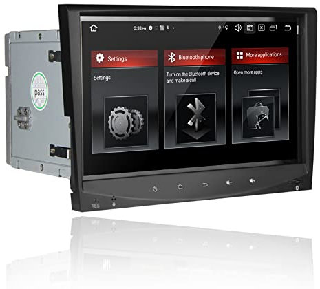 MOOKAKA Autoradio 2 din Android Auto Stereo Receiver GPS Navigation Kopfeinheit für Porsche 911(997)/Cayman(987)2005-2008/Boxster(987)2005-2012/997 Facelift 2009-2012 Multimedia Player Carplay 128GB