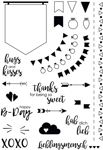 VBS Silikonstempel Hugs and kisses