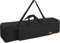 BQKOZFIN Black Tripod Bag 40in Tripod Carrying Case, 40x8x8 /102x21x21cm Heavy Duty Nylon Bag with Shoulder Straps and Handles, Padded Carrying Bag for Light, Speaker, Boom, Microphone Stands