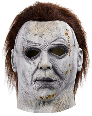 keland Maschera di Michael Myers Halloween Mask Carnevale Horror Cosplay Costume (Grigio-02)