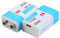 CSTAL 9V 1000Mah USB Wiederaufladbarer Li-Ion-Akku, Hochleistungs-Backup-Akku, Für Drahtlosen Mikrofon-Multimeter-Rauchmelder, 2 Stück
