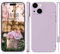 WXX für iPhone 15 Hülle Silikon Case, Handyhülle für iPhone 15 Dünn Slim mit Microfiber, Kratzfeste Rundumschutz Case Hülle für iPhone 15 6.1'' Lila