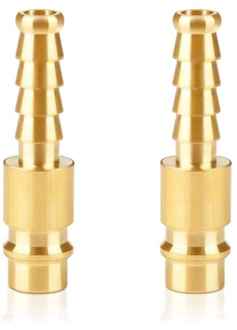 oumuik 2 connettori ad aria compressa da 8 mm/presa di collegamento ad aria compressa 8 mm in ottone DN8 femmina di collegamento per tubo valvola