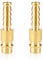 oumuik 2 connettori ad aria compressa da 8 mm/presa di collegamento ad aria compressa 8 mm in ottone DN8 femmina di collegamento per tubo valvola