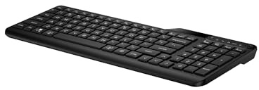 HP Dual-Mode Wireless Keyboard with Bluetooth and USB, 7N7B9AA#ABB