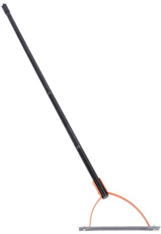 Coupe-Herbe Manuel, Désherbeur Manuel à Lame Dentelée à Double Tranchant, Fouet à Herbe Manuel à Long Manche en Acier Inoxydable pour Jardin, Cour, Champ et Fossés (4