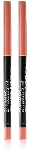 Maybelline Color Sensational Shaping Lip Liner, 50 Dusty Rose, 1 Count, Pack Of 2