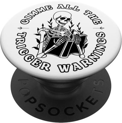 Bücherliebhaber, gib mir alle Triggerwarnungen, Smut Books PopSockets Klebender PopGrip