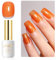 Imtiti Orange Glitter Gel Nail Polish, 15ML DIY Nail Art Starter Manicure Salon Gel Nail Polish Kit