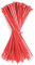 GUNGY Attache Cable Rouge 200 x 3,6 mm Collier de Serrage Plastique Serre Câbles Électriques pour Cable Management Jardinage 100 Pièces