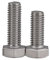 Haroar 2 Stück M8 SUS304 Edelstahl Außensechskantschraube Linksgewinde DIN933 Gewindelänge 16 mm ~ 60 mm(2Pcs M8x40)