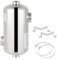 Yugodex Calentador de piscina de acero inoxidable 28 KW intercambiador de calor de piscina intercambiador de calor de piscina 150 l/min Flujo de agua de la piscina, flujo de agua caliente 18 l/min,