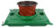 BEBEMOKO Aquaponics Schwimmender Teich-Pflanzkorb-Set, Hydrokultur-Insel-Gärten, Wassergarten, Teich, Pflanzen, Topf für Teiche und Wasserspiele, 1 Set