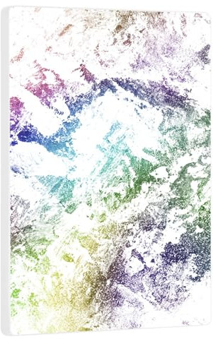 QWORK® Gel Print Plate, 5” x 7”/A5 Reusable Monoprinting Print Plate, Printmaking Supplies, for Arts, Crafts