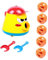 Toyvian 1set Electric Kettle Toy for Boy Girl Interactive Educational Bubble Blower Bells for Crawling Development and Creative Playtime Activities