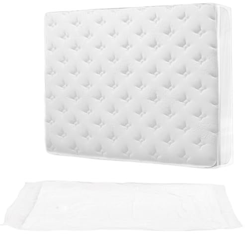 GBKDQQ Kompressionsbeutel Für 200cm Matratze: EIN Stück Transparentes PE+PA Material, Vakuumbeutel Mit Doppelreißverschluss, Für Umzug Und Lagerung Im Keller (240x130cm)