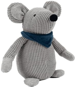 TrendPet Türstopper, Stopper für Fenster und Türen, tierische Türstopper, gefüllt mit 1Kg Sand, dekorativ (Maus Moni)
