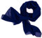 DOLCE ABBRACCIO by RiemTEX Schal Damen SWEET LOVE Stola Chiffon Tuch in 30 Unifarben Schals und Tücher Halstücher XXL Chiffontücher in königlichem Blau Halstuch für jede Jahreszeit (Royalblau)