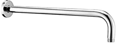 Braccio di Sostegno per Soffione Doccia da 20 cm in Ottone Cromato | Attacco Standard da 1/2 | Design Elegante e Robusto | Resistente alla Corrosione | Facile da Installare