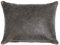 Centaur - Deko Lederkissen 50 x 40 cm für Sofa oder Schlafzimmer basaltgrau - Echt Leder Kissen Echtleder Sofakissen Lederoptik