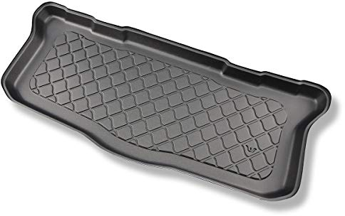 Mossa - Kofferraumwanne kompatibel mit Toyota Aygo Hatchback (07.2014-11.2021) - Kofferraummatte rutschfest Schutzmatte - G