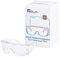 SOLID. gafas proteccion trabajo con ajuste perfecto y adapta a las gafas graduadas | gafas de seguridad con lentes resistentes a los arañazos, antivaho y protección UV | 12 piezas paquete de valor