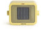 CREATE/WARM BOX/Calefactor Cerámico Amarillo/Calefactor Portátil, Termostato Regulable, 2 Modos de Potencia, Calefactor de Aire Caliente PTC, Protección del Sobrecalentamiento, 1500W