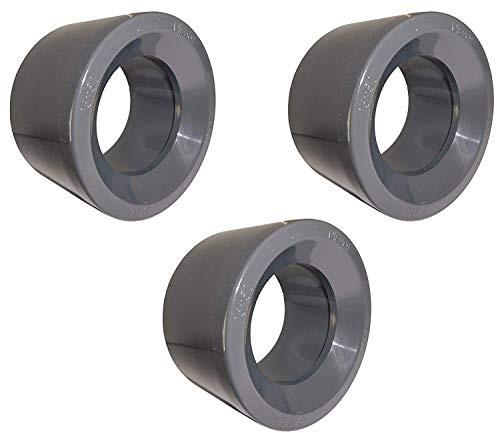 well2wellness PVC - réduction courte - 63 mm x 50 mm (200157) - 3 pièces