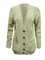 Pretty Attitude Womens Ladies Chunky Cable Knit Cardigan Button Long Sleeves Grandad Plus Sizes (Beige, 18)