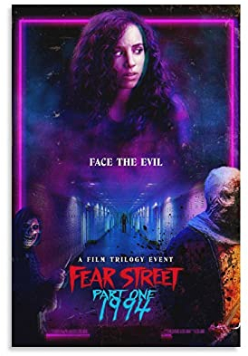 TONGDIAN Madeira Fear Street Filmposter, Leinwand-Kunst-Poster und Wandkunstdruck, modernes Familienschlafzimmer, 50 x 75 cm