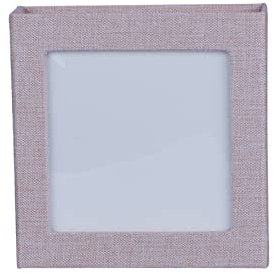 USB-Box für 1 USB-Stick mit Bildfenster. Flash Drive Aufbewahrungsbox. (Beige)