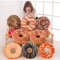Longra 3D Lebhaftes Krapfen PlüschKissen Weiches Niedlich Zierkissen Dekorative Kissen Dekokissen Fotografie-Requisiten-Hintergrund, Sofa-Rückenkissen, Rundkissen, Hausdekoration (E, One Size)