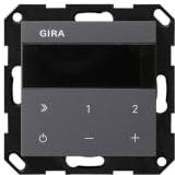 Gira 232028 Unterputz-Radio IP, Internetradio, Anthrazit