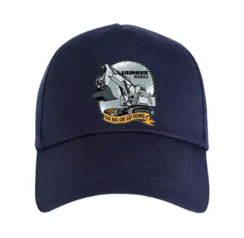 NESLIN Basecap Mütze Funny Herren Weiß Baseballkappe Schwarz Liebherr Classic Tops Weihnachten Geburtstag Geschenk