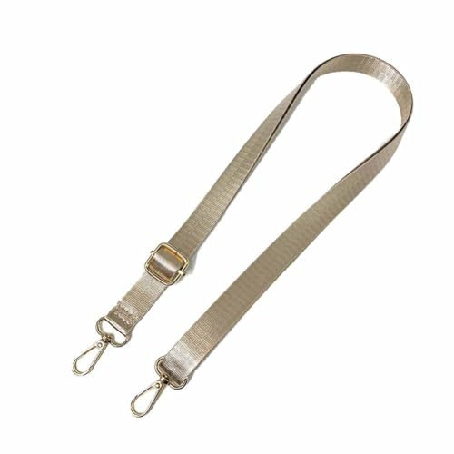 SHTGOI Tasche Schultergurt Verstellbarer Taschengurt(70-138CM) Ersatz Schulterriemen 2CM Breit Nylon Taschenriemen Geldbörseriemen Gurte Zubehör für Handtasche Tragetaschen Umhängetaschen Khaki