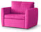 Mars Meble Bella Sessel mit Schlaffunktion Klappbar Schlafsessel Relaxsessel mit Bettkasten Fernsehsessel mit Bettfunktion Klein Schlafcouch Ausziehbar, Farbe: Lila, Stoff: Trinity 11