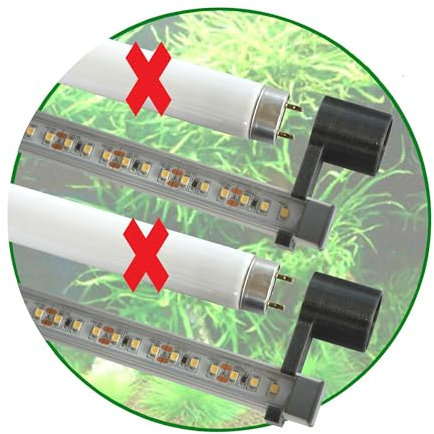 T8 LED Set 2: 1500mm Gesellschaft Aquarium Beleuchtung (150cm) 41 W, 4030 Lumen