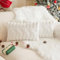 XNSHUN 2er Set Kissenbezug Weihnachten, Deko Kissenhüllen Weihnachtsdeko Plüschkissen Sofakissen Deko Bezug, Zierkissenbezug Für Kissen Sofa Schlafzimmer Wohnzimmer (30x50cm,Weiß-Elch)