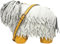 Fituenly Damen Umhängetasche in Niedlicher Hundeform, Cartoon-neuheit, Pu-Leder, Weiche Quaste, Messenger-Handtasche in Hundeform