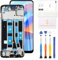 Schermo LCD per Oppo A78 4G CPH2565 Display LCD Touchscreen Digitizer interno per Oppo A78 4G Kit di riparazione con strumenti (nero)