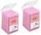 Ipetboom 400Pcs Pink Non-Woven Eyelash Glue Cleaning Pads for Lash Extensions, Glue Residue Remover Wipes for Salon and Travel Use
