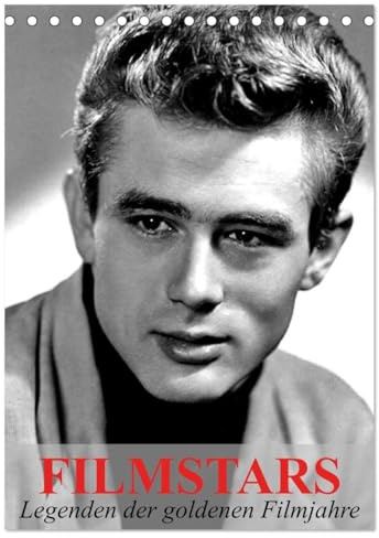 Filmstars - Legenden der goldenen Filmjahre (Tischkalender 2026 DIN A5 hoch), CALVENDO Monatskalender: Die legendären Helden der goldenen Kinojahre (CALVENDO Menschen)