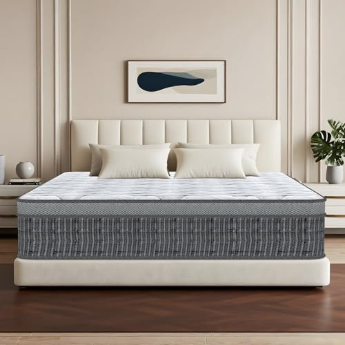 YIDATONG Matratze 160x200 - Höhe 26 cm, Taschenfederkernmatratze Öko-Tex Zertifiziert, Härtegrad H3, Hypoallergen & Antibakteriell, Orthopädische, Optimaler Komfort und Rückenstütze
