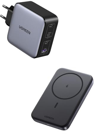 UGREEN 100W Caricatore e Power Bank Magnetico 10000mAh
